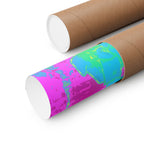 Melted Zone Poster - Surreal Melting Abstract Art Print