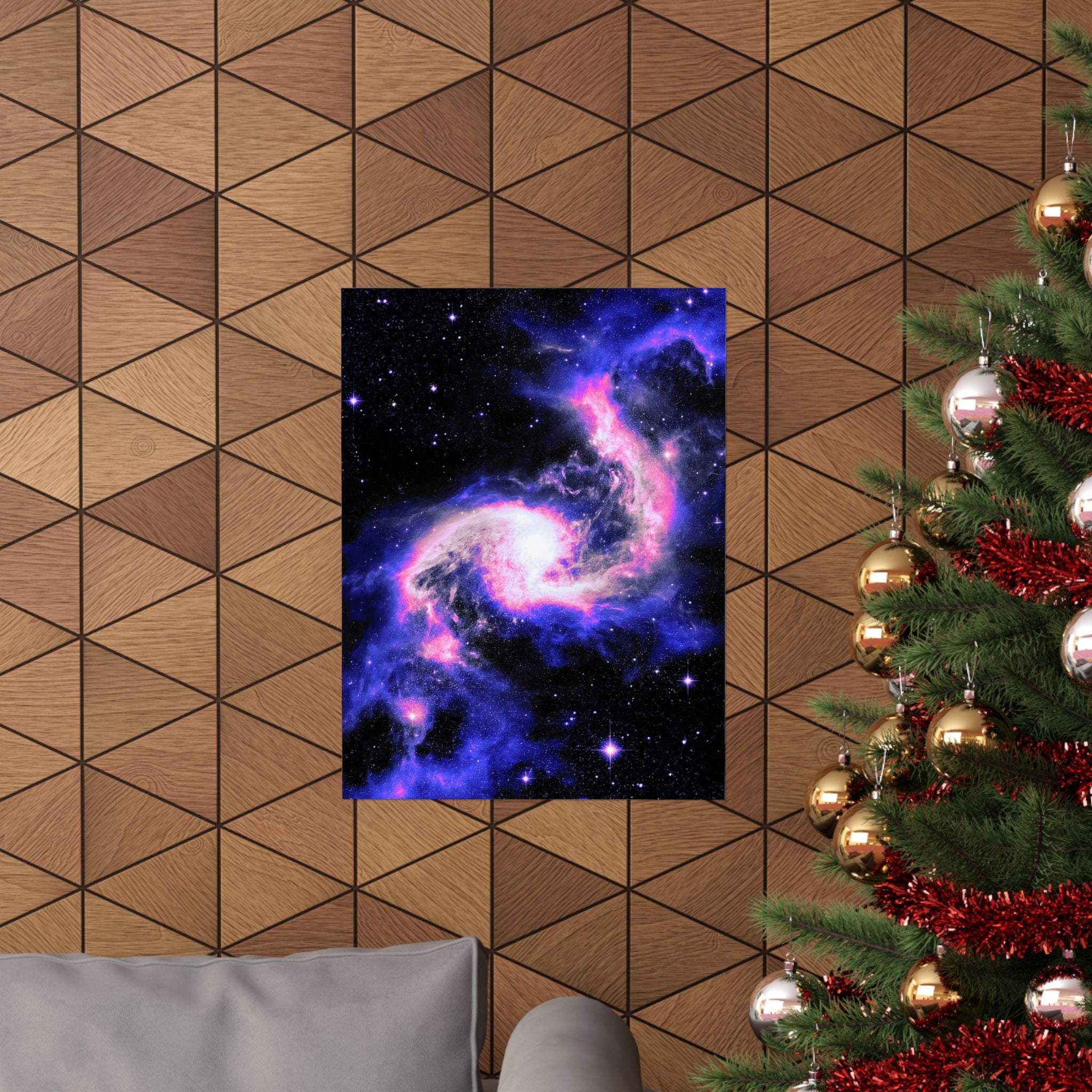 Star Formation Matte Vertical Poster | Stunning Cosmic Art for Home Decor | Galaxy Wall Art for Astronomy Lovers