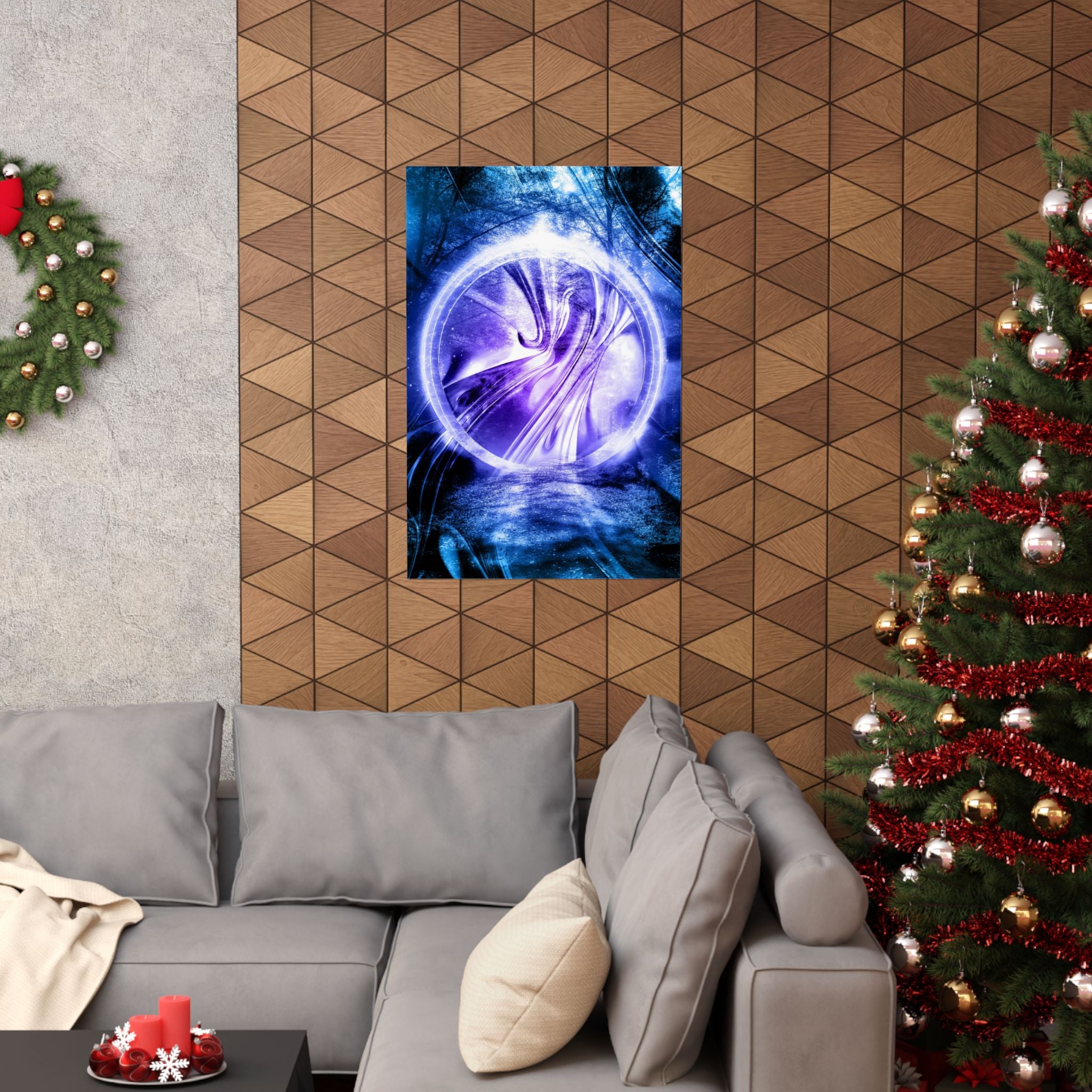 Lost Forest Magic Portal Poster - Special Edition Fantasy Art Print