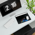 Stellar Castle Window Desk Mat - Galaxy Cosmos Mouse Pad