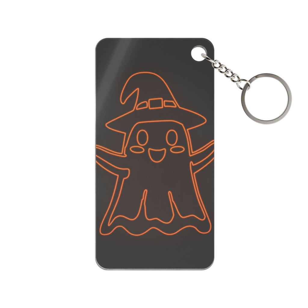 Cute Ghost Keychain - Halloween Acrylic Art Charm
