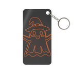 Cute Ghost Keychain - Halloween Acrylic Art Charm