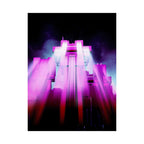 The City of Lights Matte Poster Print