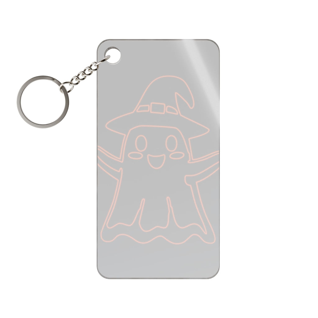 Cute Ghost Keychain - Halloween Acrylic Art Charm