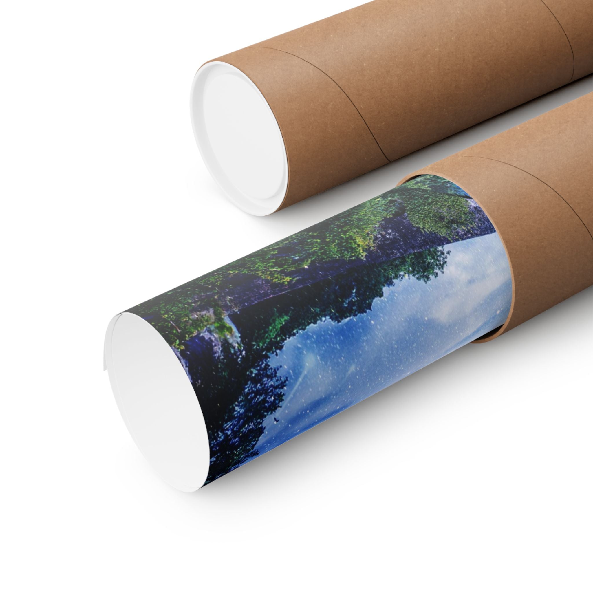 Enchanted Landscape Poster - Fantasy Forest Art Print
