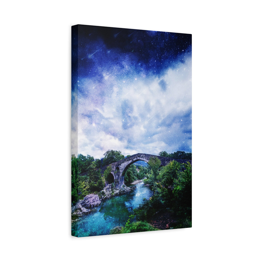 Enchanted Landscape Canvas Wall Art - Fantasy Forest Decor