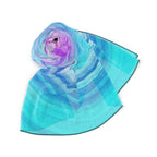 Daze And Haze Scarf - Swirling Vortex of Pastel Colors Shawl