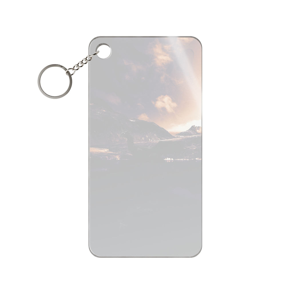 Baby Winged Dragon Keychain - Fantasy Acrylic Charm