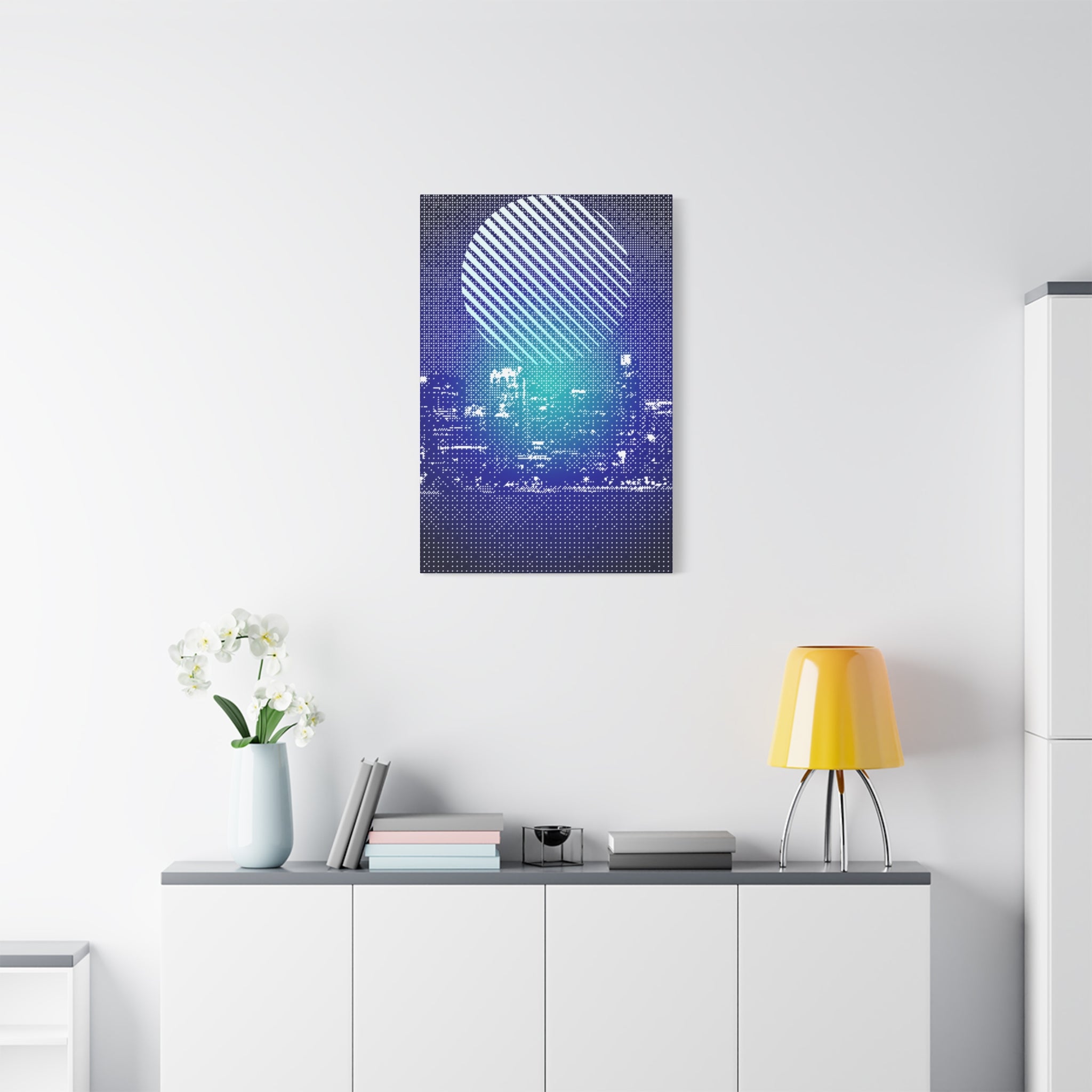 Chicago Skyline Canvas Wall Art - Illinois Cityscape Decor