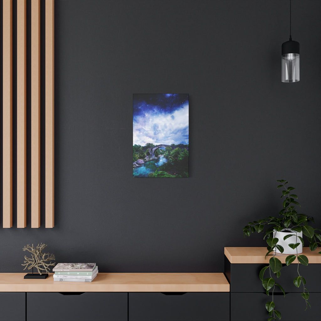 Enchanted Landscape Canvas Wall Art - Fantasy Forest Decor