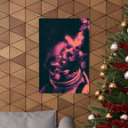 Vapor Astronaut In The Clouds Matte Poster Print