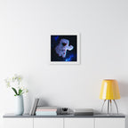 Scanline Spaceman Framed Poster - Retro CRT Astronaut Wall Art