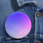 Starfield Space Galaxy Pin - Cosmic Purple Art Button