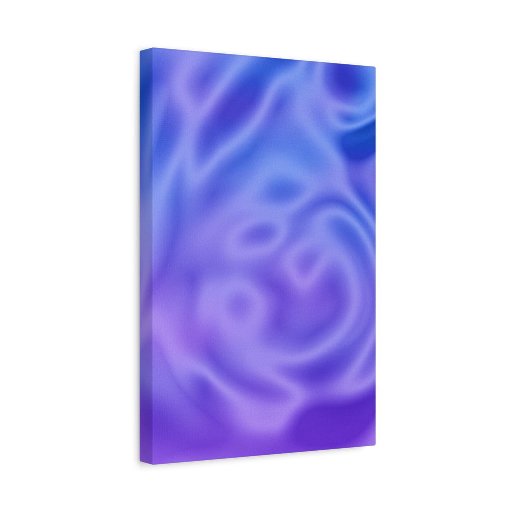 Liquid Metal Mist Pink Canvas Wall Art - Modern Textured Abstract Decor