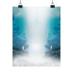 Lost Lovers Poster - Couple Surreal Landscape Art Print