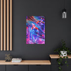Japanese Punk FX.2 Koi Fish Canvas Art - Special Edition Zen Garden Decor