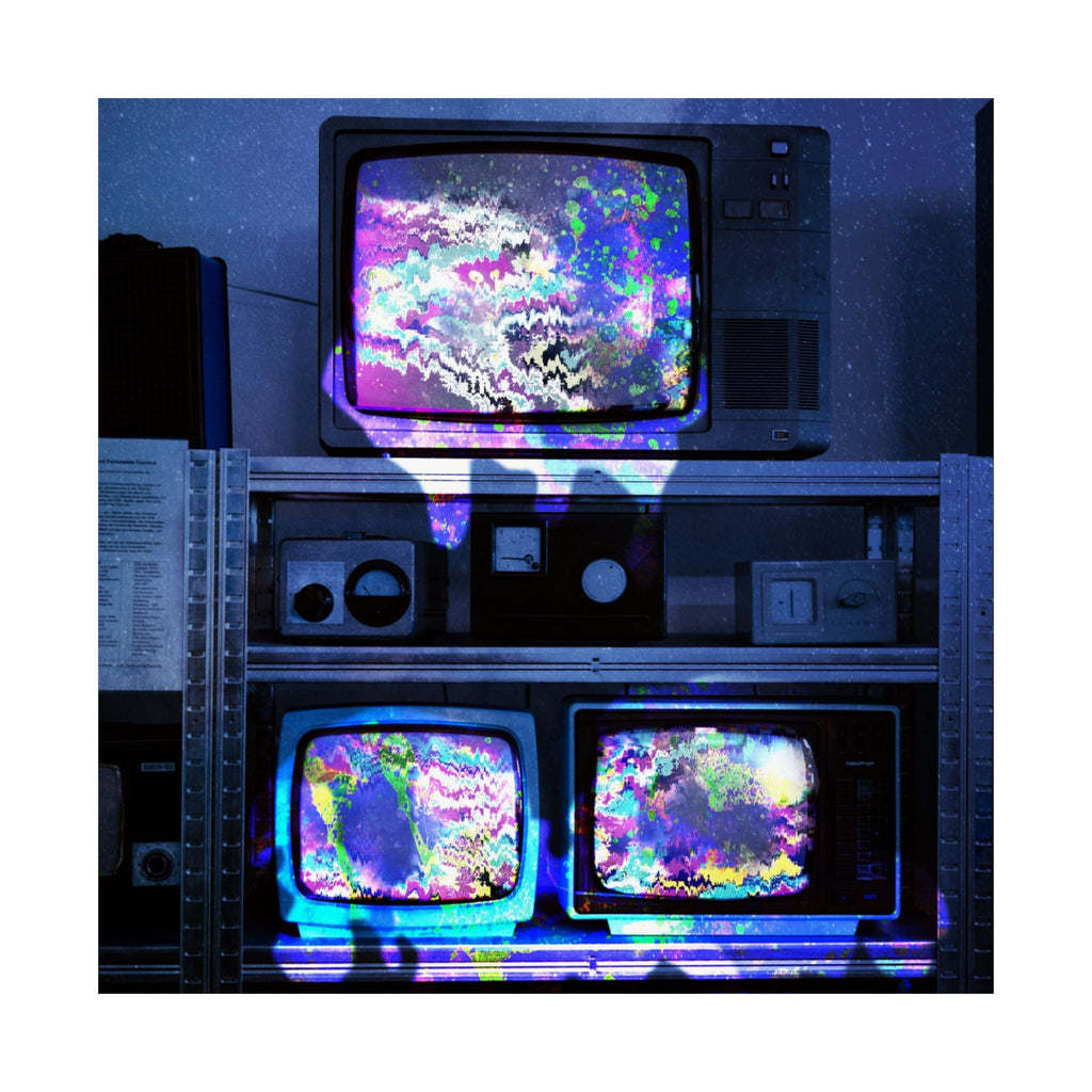 Digital Escape Poster - Abstract Tech Art Print