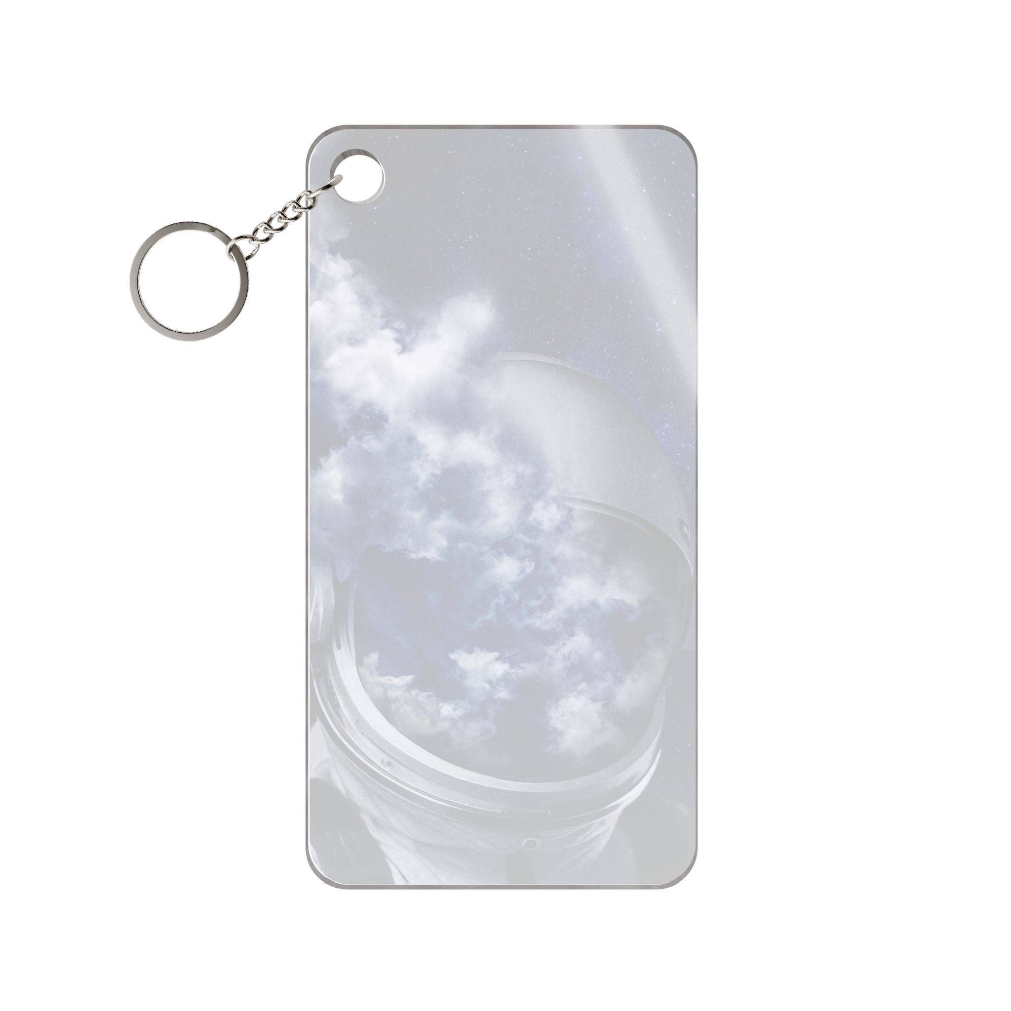 Astronaut in the Clouds Keychain - Dreamy Space Acrylic Charm