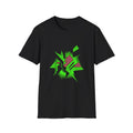 90s Paranoia Grunge Graphic Tee - Vaporwave Glitch Shirt