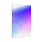 Starfield Space Galaxy Canvas Wall Art - Cosmic Purple Decor
