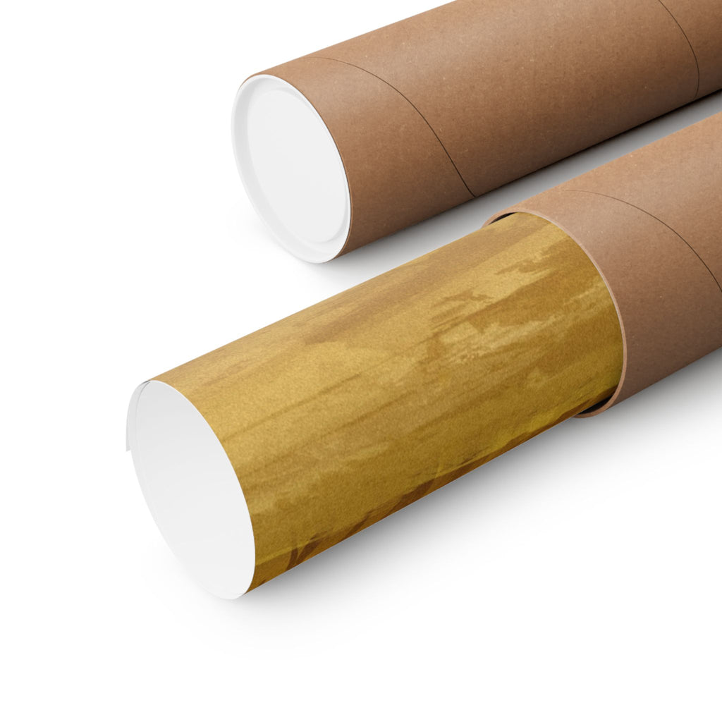 Desert Graveyard Poster - Dark Landscape Art Print