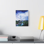 Enchanted Landscape Canvas Wall Art - Fantasy Forest Decor