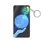 Solar Hand Keychain - Abstract Cosmic Acrylic Charm