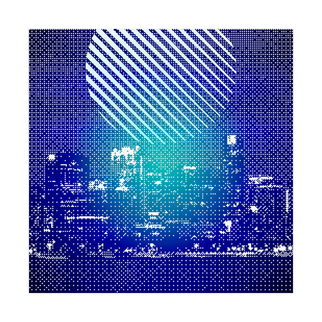 Chicago Pixel Art Poster - Retro 8-Bit Skyline Print