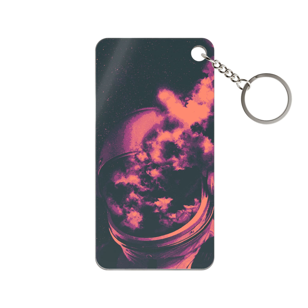 Vapor Astronaut In The Clouds Acrylic Charm Keychain