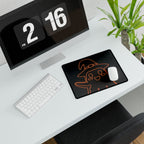 Cute Ghost Mouse Pad - Spooky Halloween Desk Mat