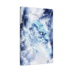 Blue Sky Dragon Canvas Wall Art - Celestial Fantasy Decor