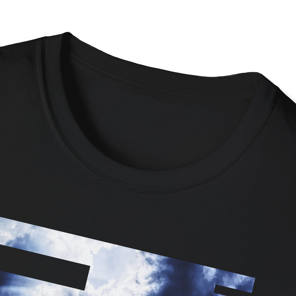 Blue Sky Dragon Graphic Tee - Celestial Cloud Dragon Shirt