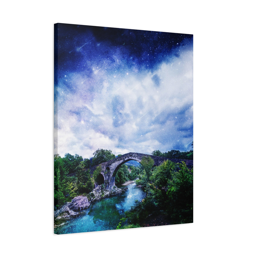 Enchanted Landscape Canvas Wall Art - Fantasy Forest Decor