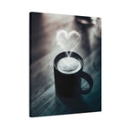Coffee Love Canvas Wall Art - Aesthetic Kitchen Cafe Decor