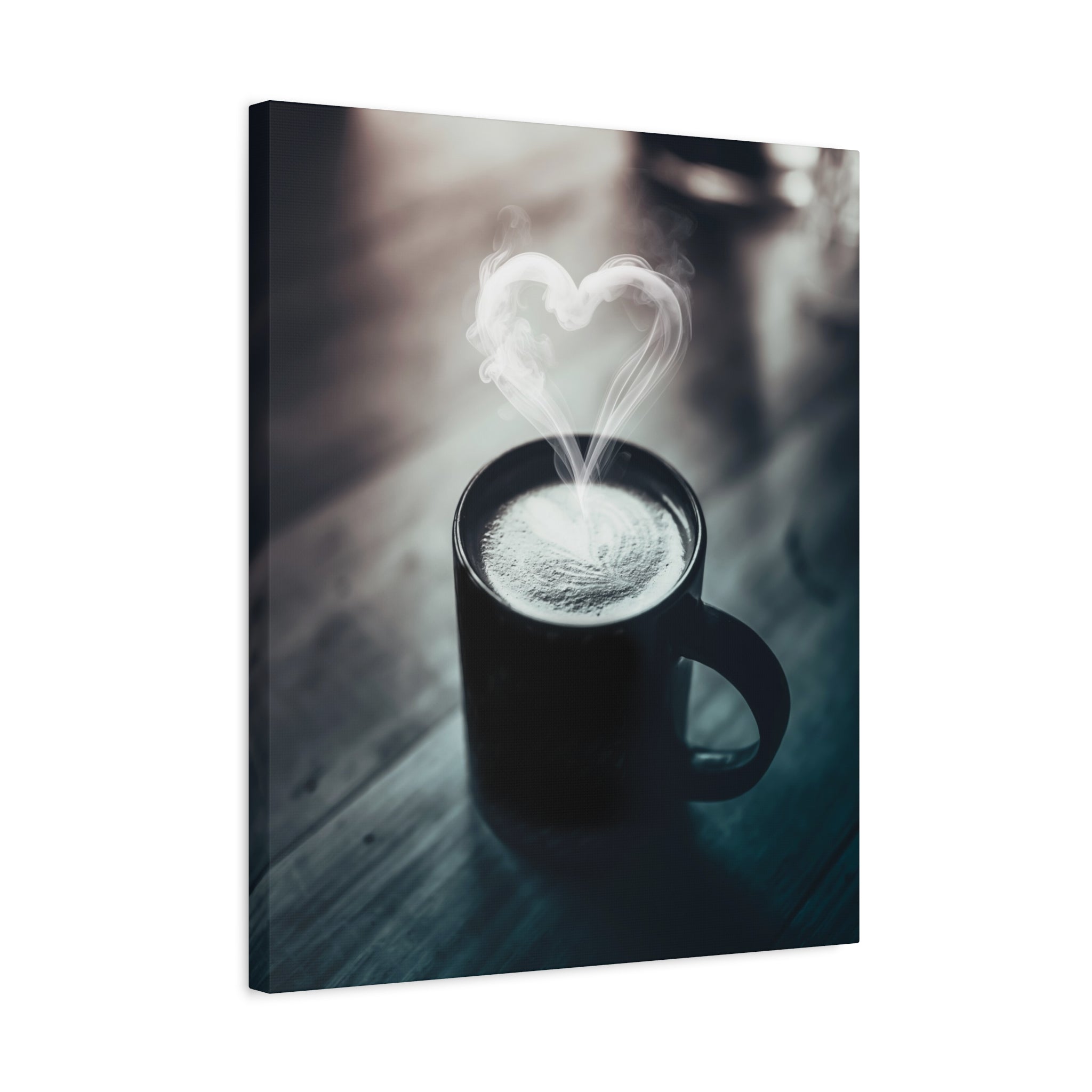 Coffee Love Canvas Wall Art - Aesthetic Kitchen Cafe Decor