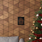 Cute Ghost Halloween Poster Print - Friendly Spooky Art