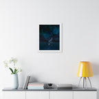 Message in a Bottle Framed Poster - Mystical Ocean Wall Art