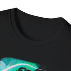 Grunge Space Man Graphic Tee - Paint Blast Astronaut Shirt