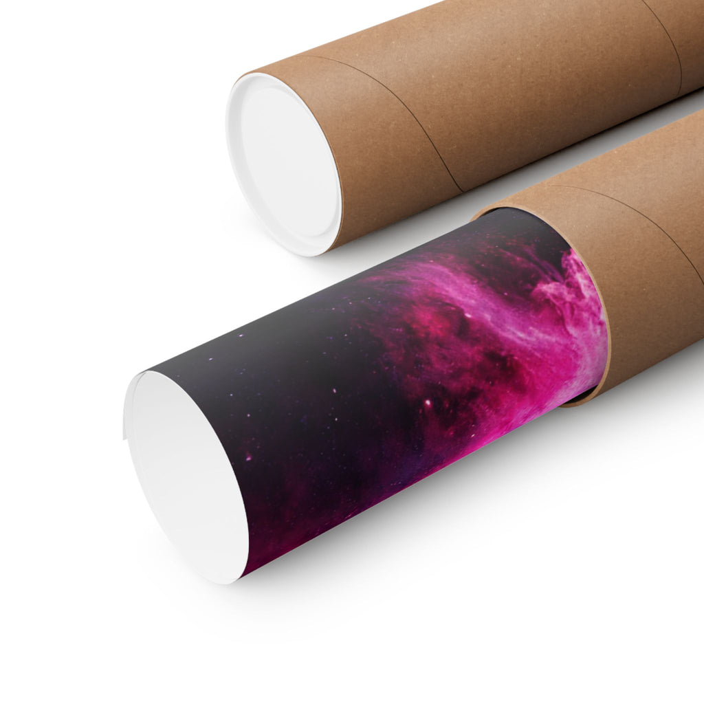 Light Nebula Poster Print - Cosmic Cloud Space Art