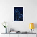 Wolf Pack Framed Vertical Poster - Premium Matte Art for Nature Lovers - Perfect Wall Decor for Home & Office