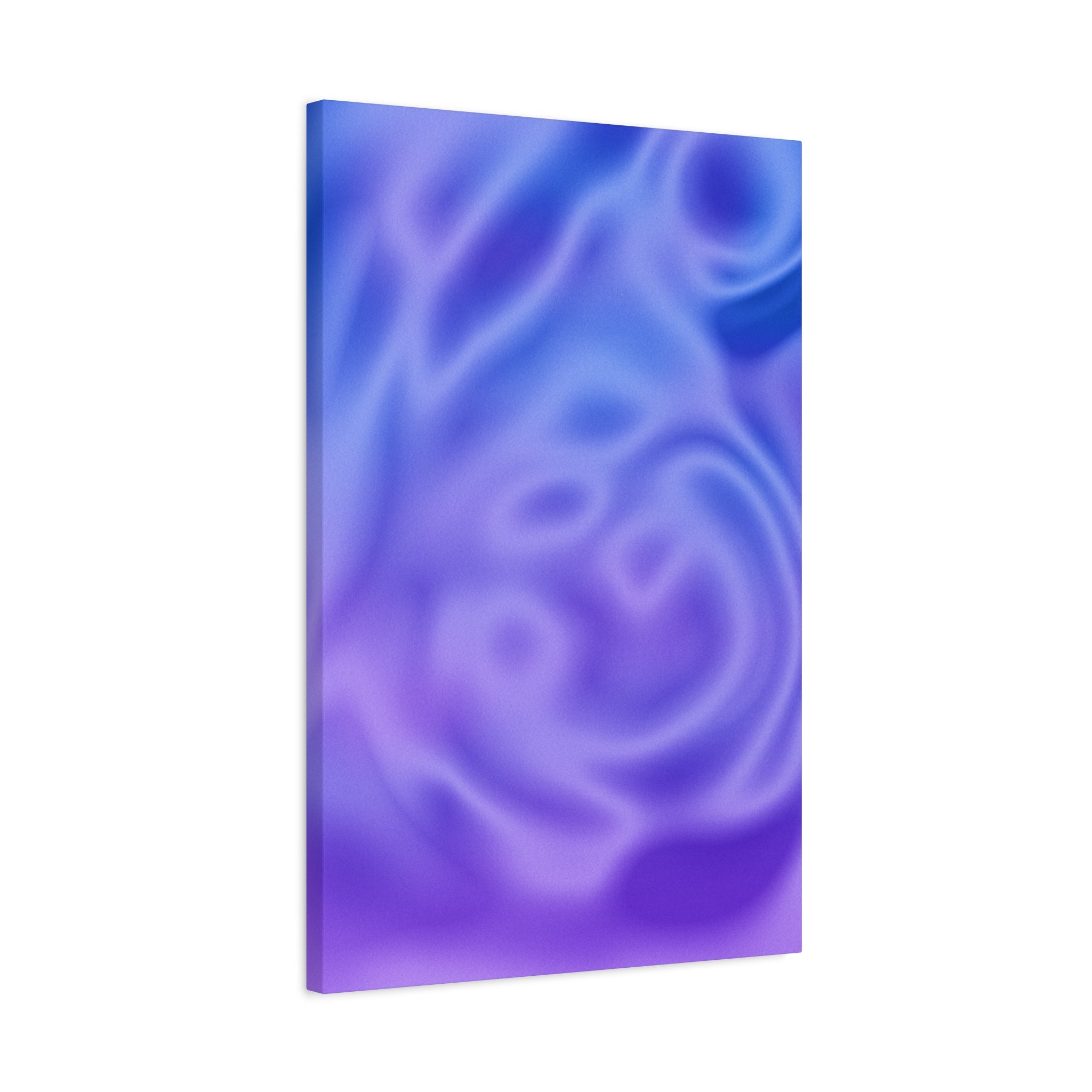 Liquid Metal Mist Pink Canvas Wall Art - Modern Textured Abstract Decor