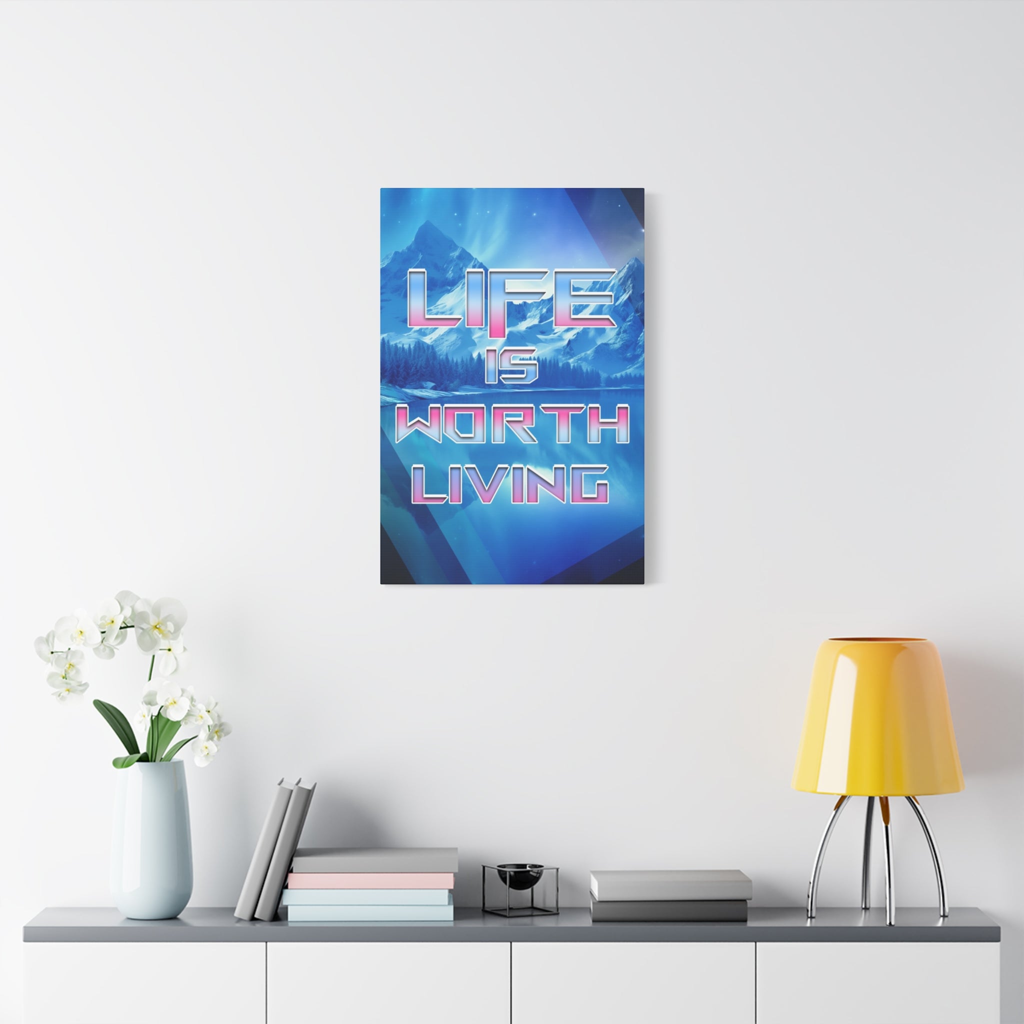 Tree of Life Canvas Wall Art - Modern Abstract Spiritual Decor