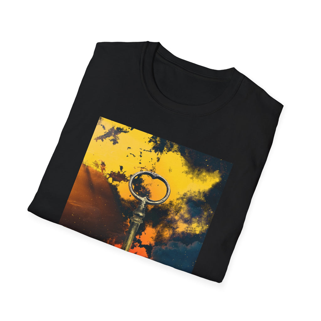 Key To The Kingdom Graphic Tee - Fantasy Mysterious Shirt