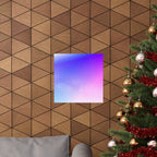 Starfield Space Galaxy Poster - Cosmic Purple Art Print