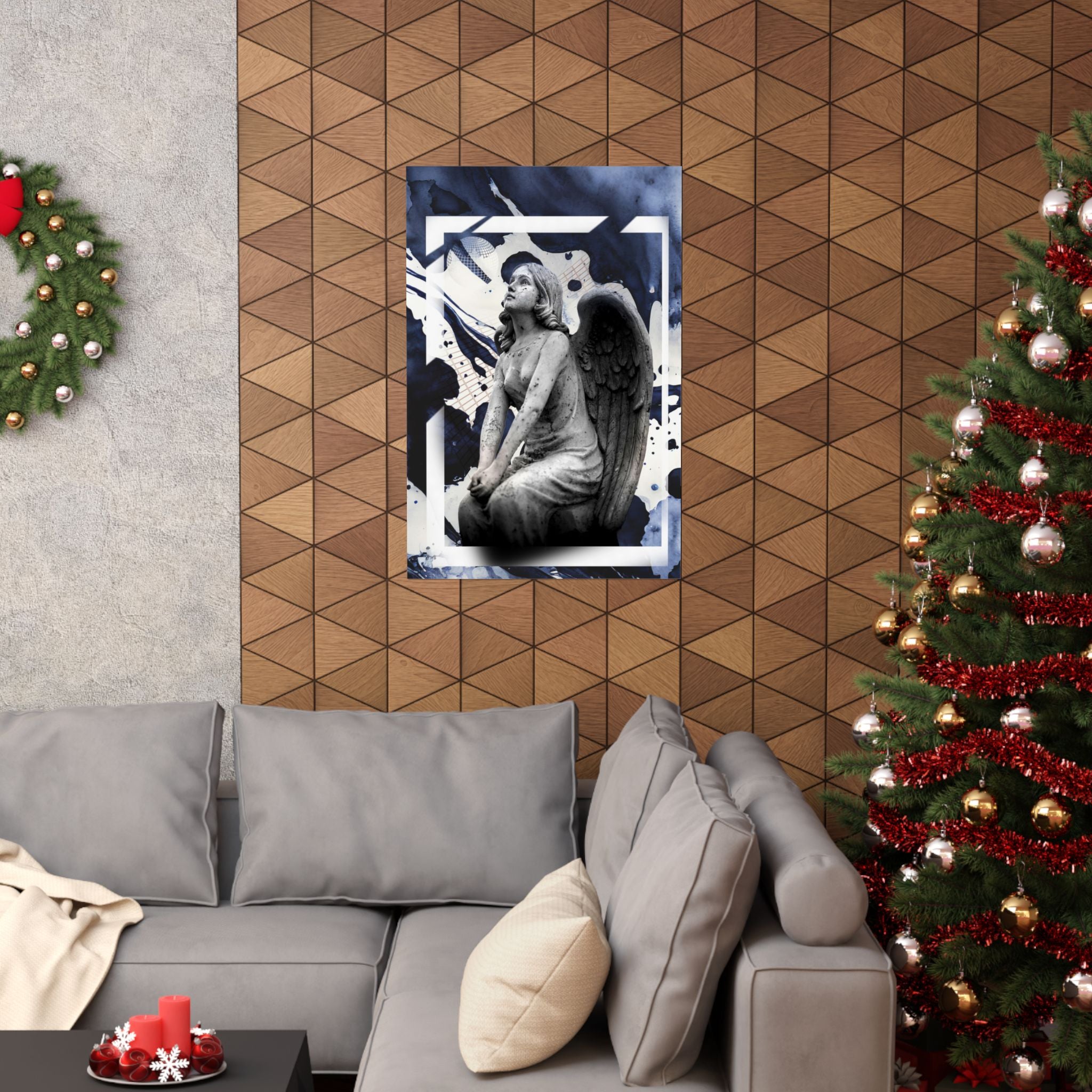 Stone Angel Matte Poster Print