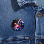 Japanese City Punk FX.2 Koi Attack Art Pin