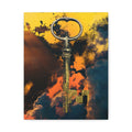 Key To The Kingdom Canvas Wall Art - Fantasy Mysterious Decor