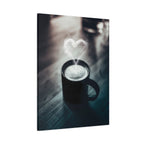 Coffee Love Canvas Wall Art - Aesthetic Kitchen Cafe Decor