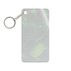 Retro Three Hearts Keychain - Level One 8-Bit Gamer Acrylic Charm