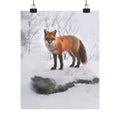 Sprit of The Fox Painting Matte Poster Print